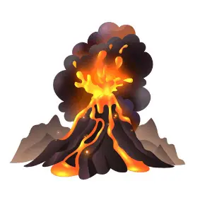 extreme weather vocabulary - Volcanic eruption