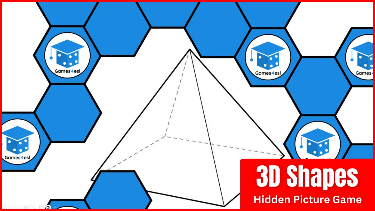 A 3D Shapes PPT game.