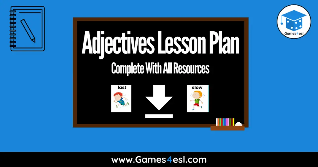 Adjectives Lesson Plan