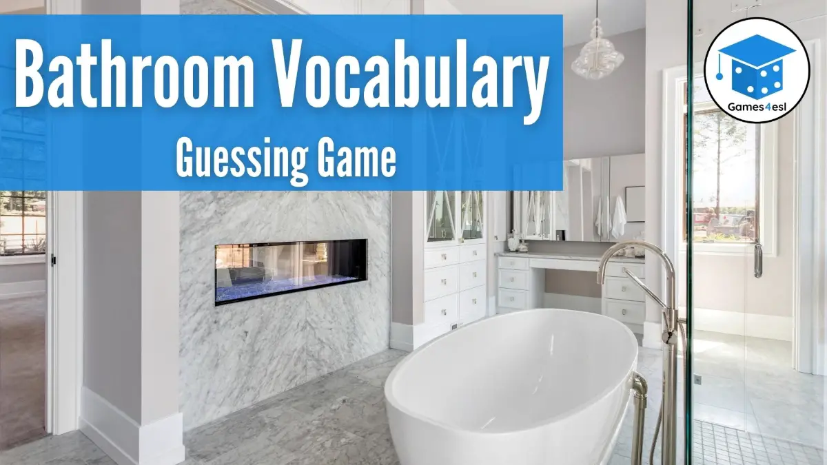 Bathroom Vocabulary Game