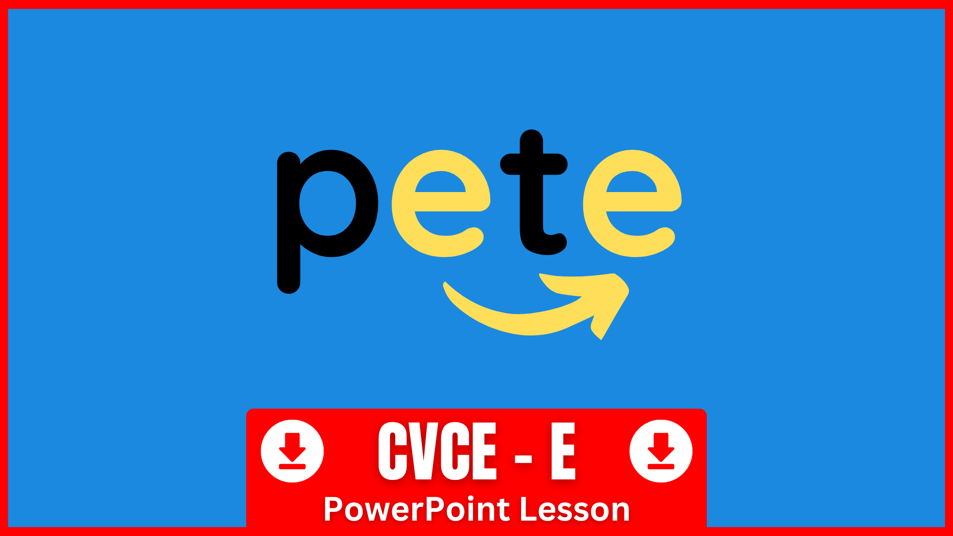 A powerPoint for teaching the long E sound in English.