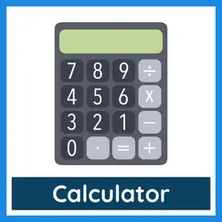 Classroom Objects Vocabulary - calculator