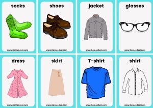 Small Flashcards - Clothes