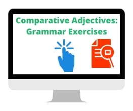 Comparative Adjective Exercises