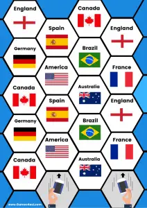 ESL Board Game - Countries