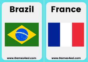 ESL Flashcards - Countries