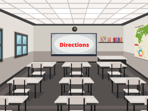 Directions Classroom Activity