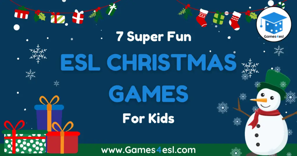 Fun ESL Christmas Games That Kids Love To Play