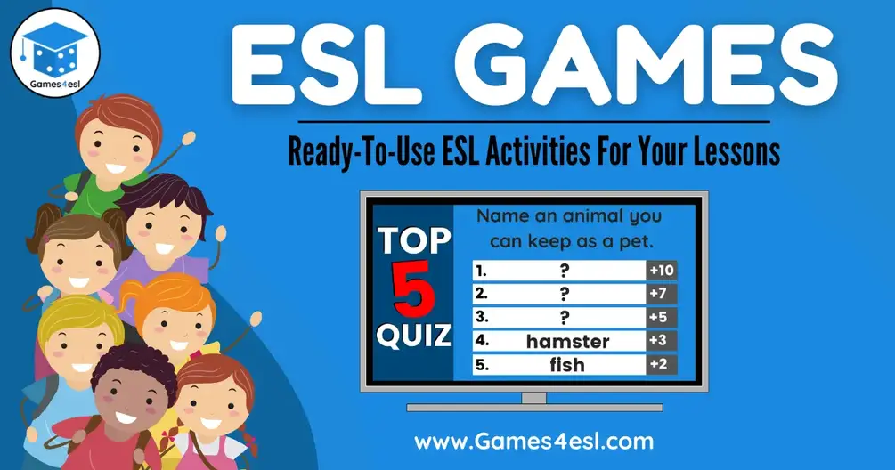 100 ESL Games, Ready-To-Use Games To Teach English