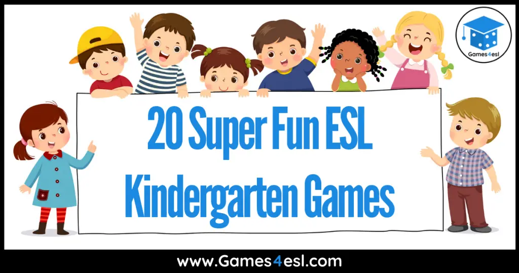 20 Super Fun ESL Kindergarten Games