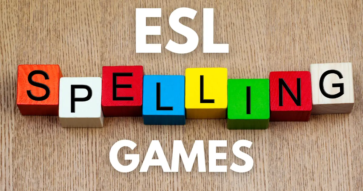 ESL Spelling Games