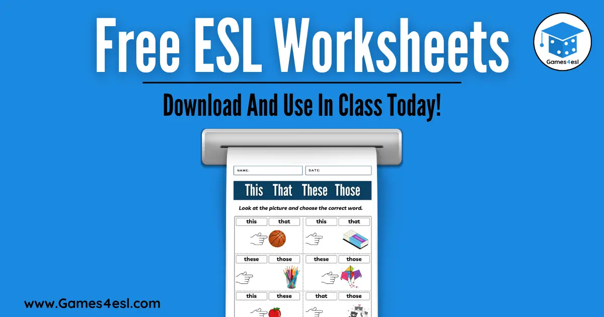 ESL Worksheets
