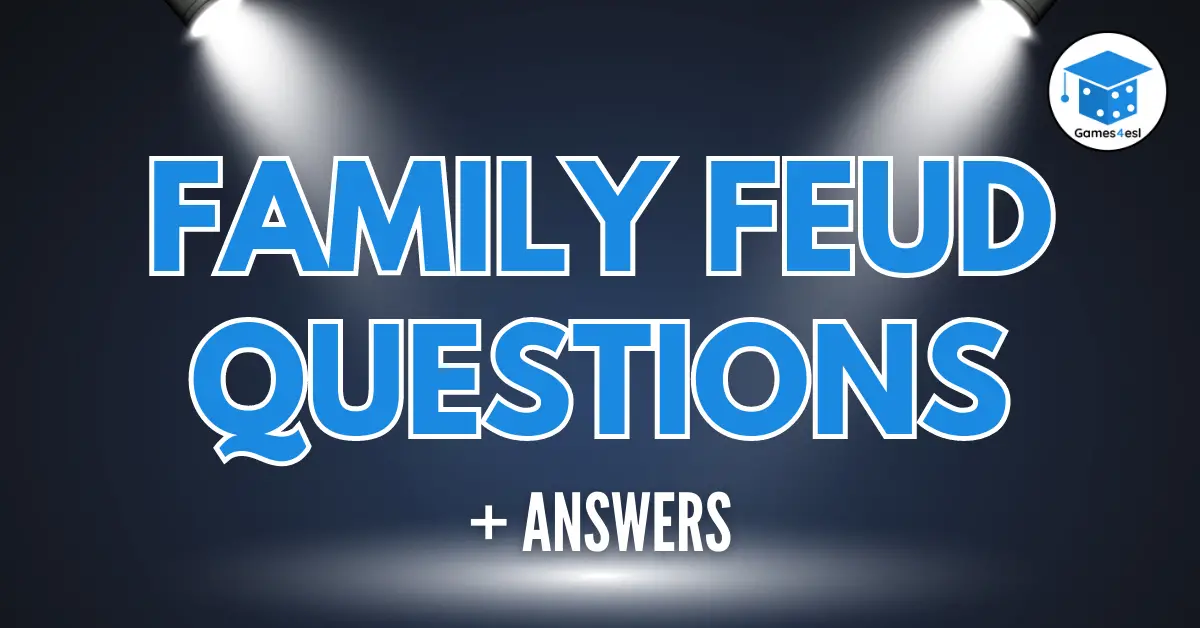 Family Feud Questions And Answers