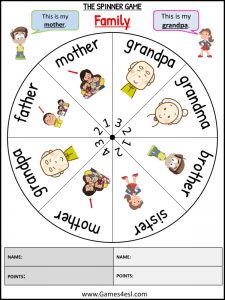 ESL Board Game - Family