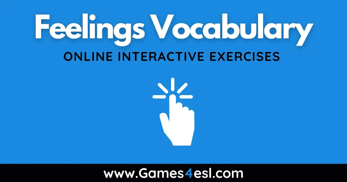 Feelings Vocabulary Exercises