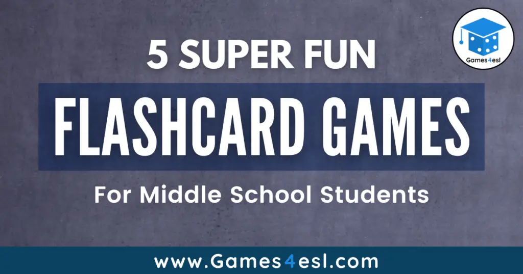 Flashcard Games For Middle School Students