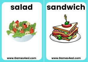 ESL Flashcards - Food