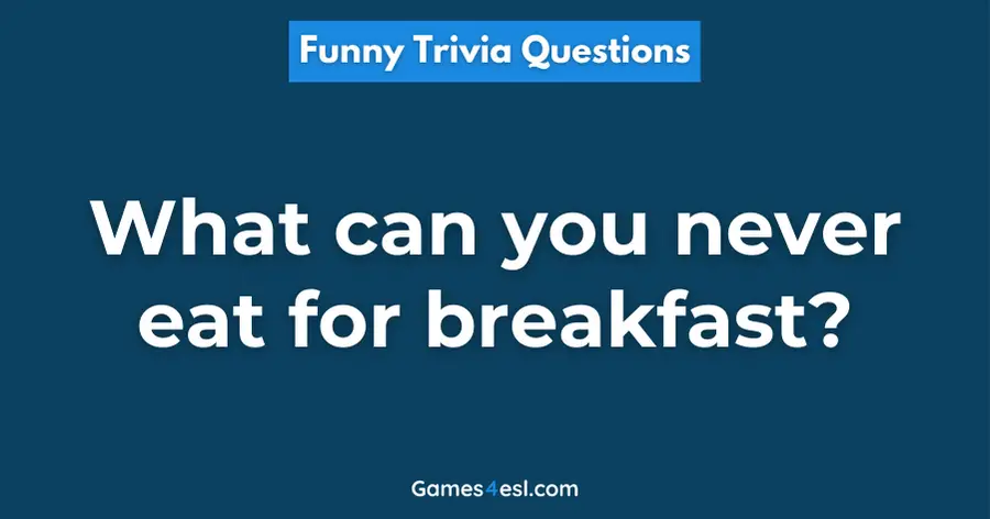 A Funny Trivia Question
