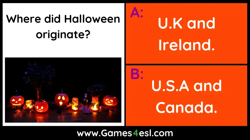 Halloween Quiz Question