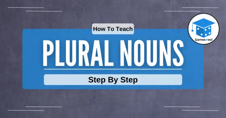 How To Teach Plural Nouns