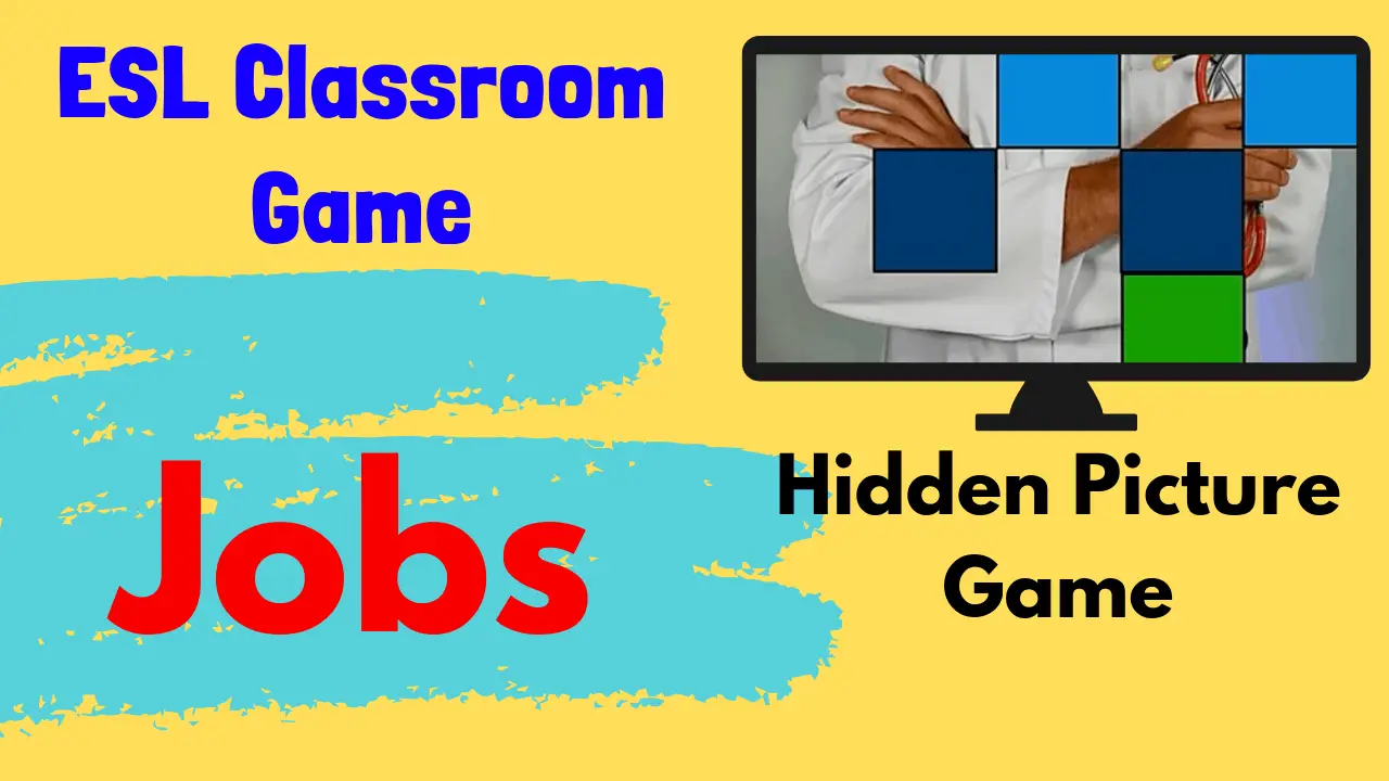 Jobs and Occupations ESL Guessing Game