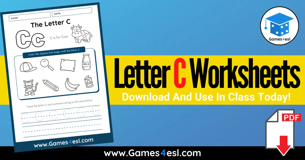Letter C Worksheets