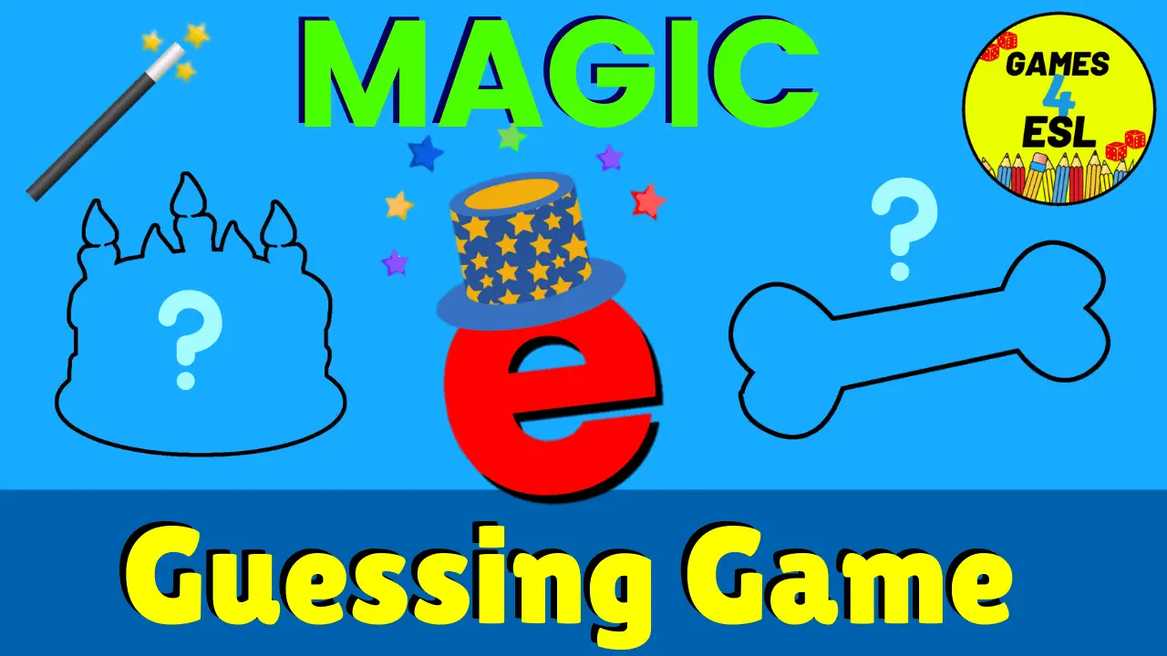 MAGIC 3 GAME - PHONICS SILENT E