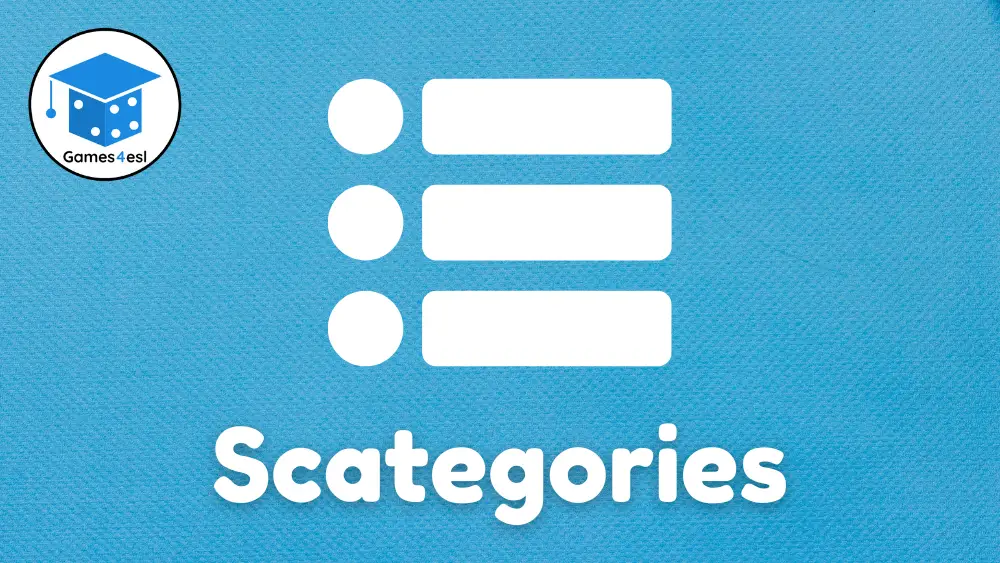 Middle School Classroom Games - Scategories