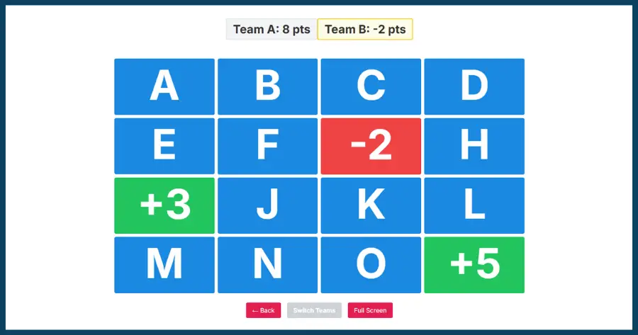 A screenshot of an online mystery box game.