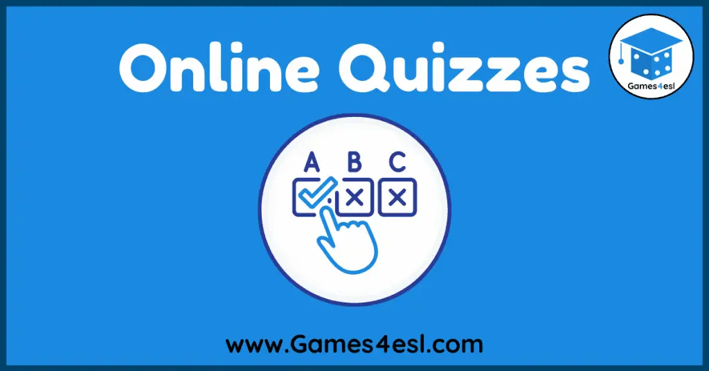 Online Quizzes To Learn English | Games4esl