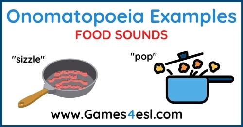 Onomatopoeia Examples - Food Sounds