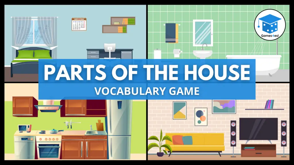 Parts Of The House Vocabulary Game