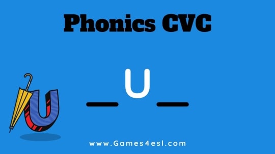 Phonics PowerPoint CVC U