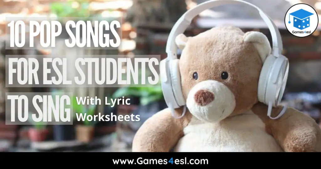 Pop Songs for ESL Students to Sing