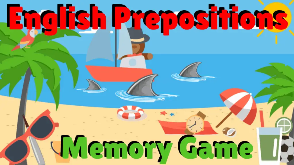 Fun Prepositions Memory Game – Free ESL Game