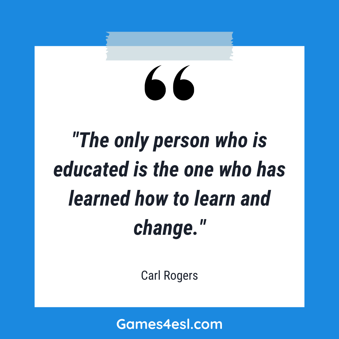 50 Famous Inspirational Quotes About Education | Games4esl