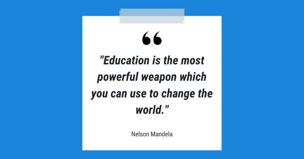 50 Famous Inspirational Quotes About Education