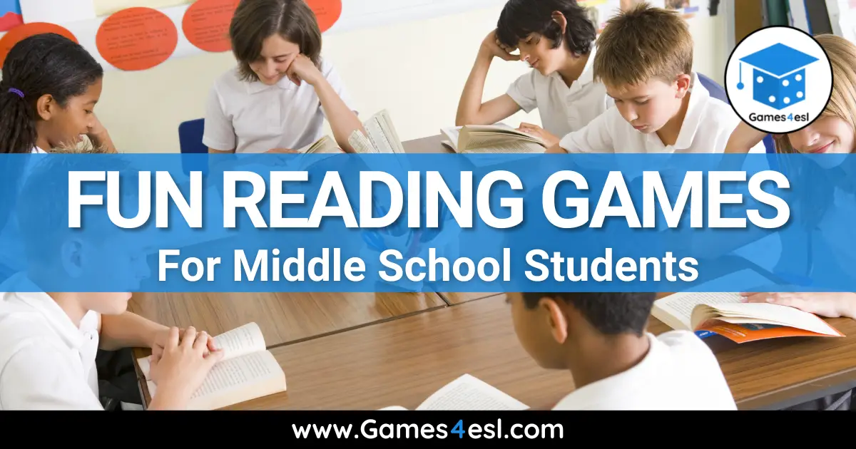 Reading Games For Middle School