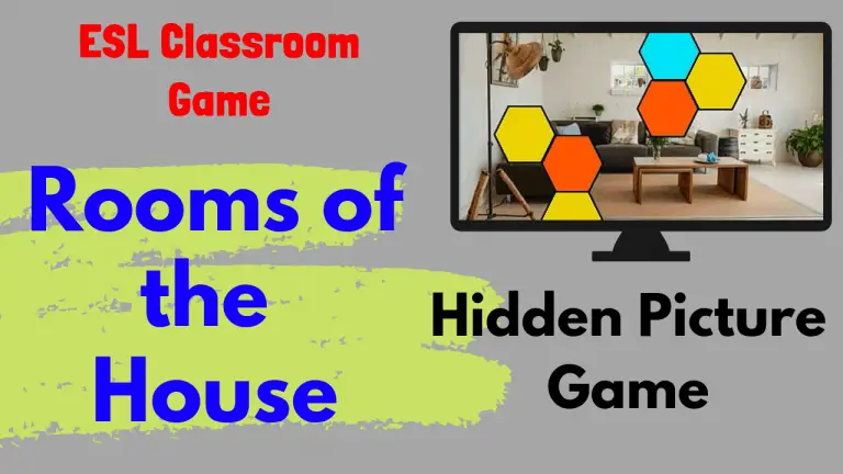 Rooms Of The House Vocabulary Game