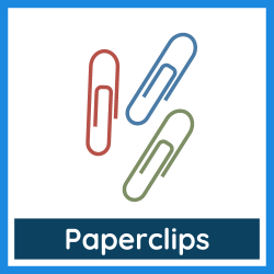 Stationery - Paperclips