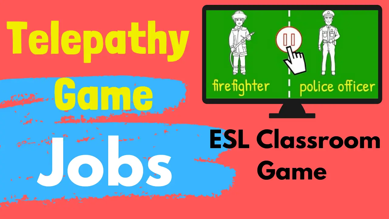 ESL Classroom game - Jobs