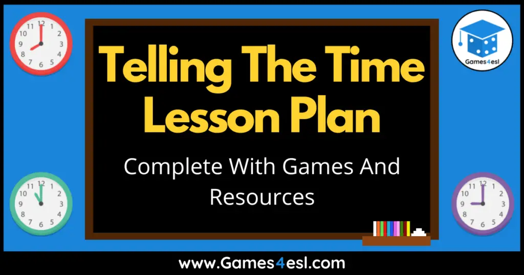 Telling The Time Lesson Plan