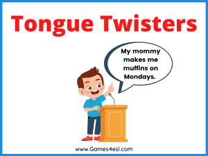 Simple Tongue Twisters For Kids