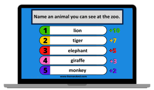 Virtual Classroom Quiz Game
