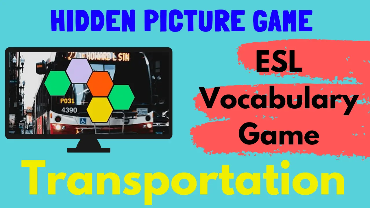 ESL Game - modes of transport