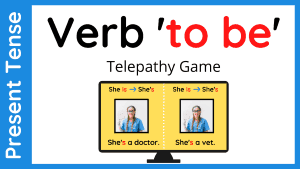 Verb To Be Activity - ESL Game