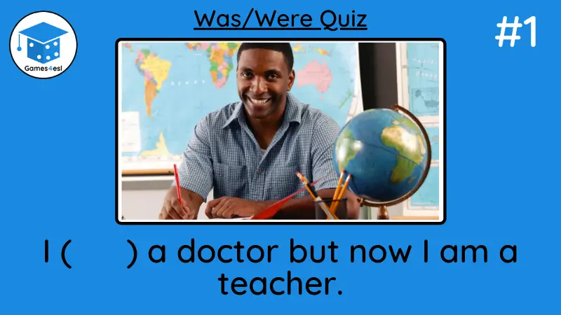 Was Were Quiz Question