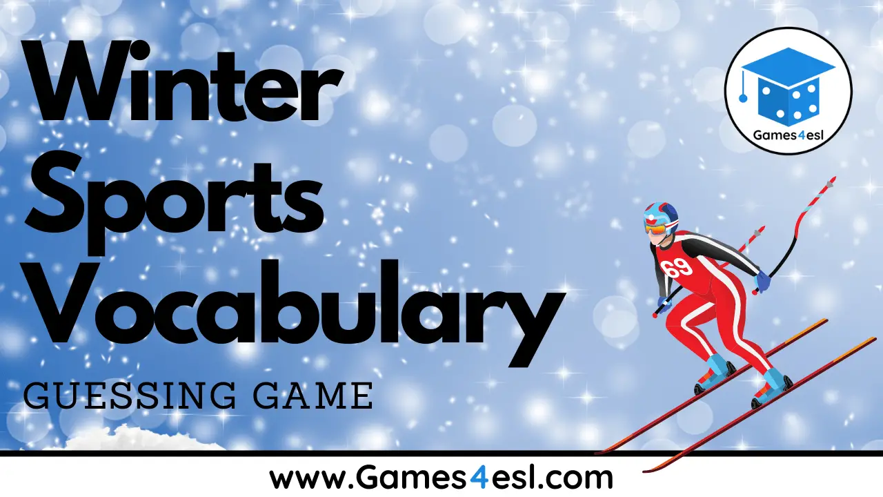 Winter Sports vocabulary game