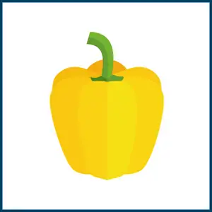 Yellow Fruits - Yellow Pepper