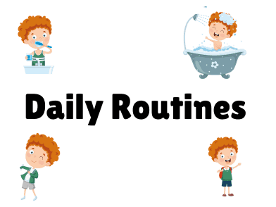 Daily Routines ESL PowerPoint